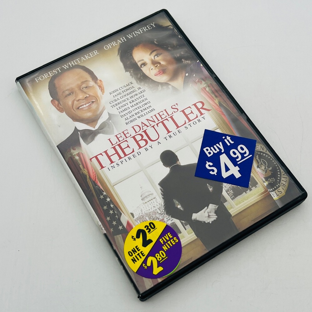 Lee Daniels' The Butler DVD Forest Whitaker Oprah Winfrey Historical Drama PG-13